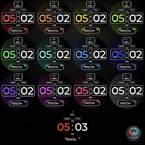 Cube Chronos - watch face Screenshot 2