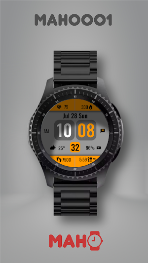 MAHO001 Wear OS Watch Face Screenshot 0