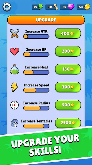 Octopus.io - Alien Invasion Screenshot 3