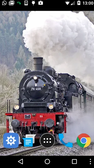 steam train wallpaper Screenshot 1