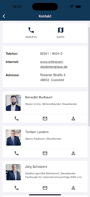 W&N Kanzlei-App Screenshot 3