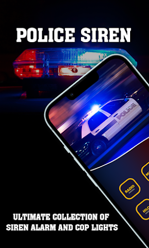 Police Siren Sounds & Lights Screenshot 1