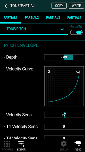 Aerophone Pro Editor Screenshot 2