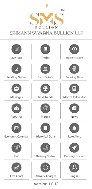 SMS BULLION Screenshot 1