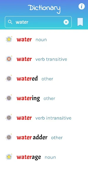 Easy English Dictionary Screenshot 0