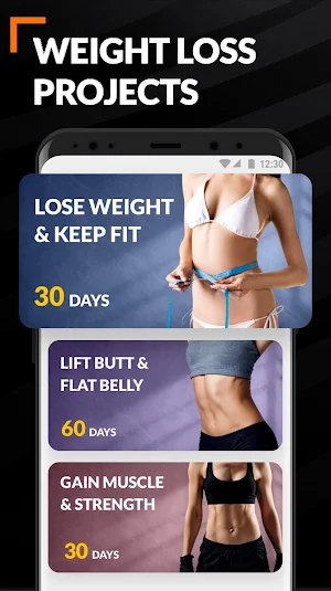 Home Workout for Women - Female Fitness Screenshot 2