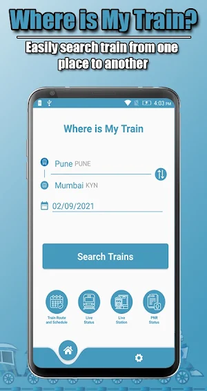 Track your Train : Indian Train seat availability Screenshot 1