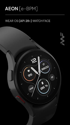Awf Aeon [e-BPM] - watch face Screenshot 0