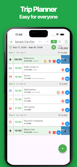 # Simple Trip Planner Screenshot 0