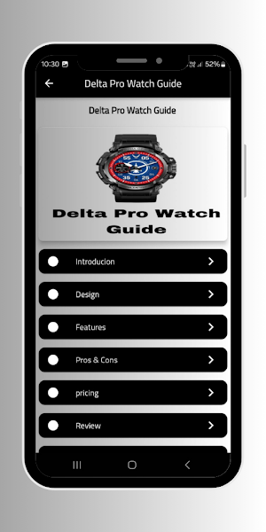 Delta Pro Watch Guide Screenshot 2