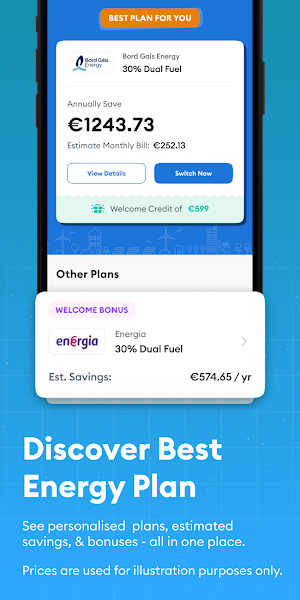 Yastrel: Energy Savings App Screenshot 3
