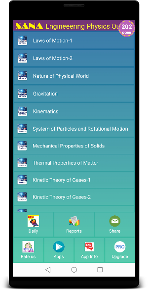 Engineering Physics Quiz Screenshot 0