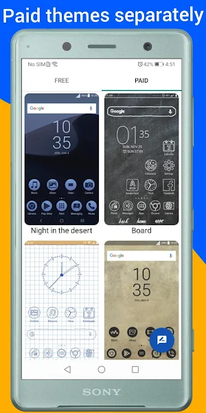 Xperia Themes - Only FREE! Screenshot 3