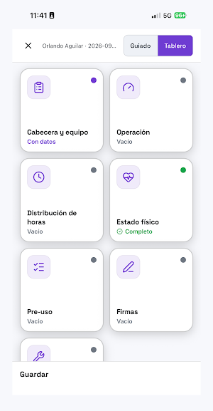 CUMBRA Equipos Screenshot 1