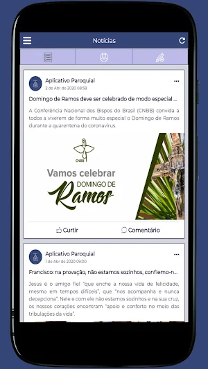 Aplicativo Paroquial Screenshot 0