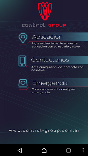 Control Group Satelital Screenshot 0