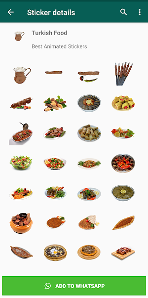 WAStickerApps - Food Stickers for WhatsApp Screenshot 1
