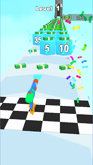 Blaster Head Run Screenshot 3