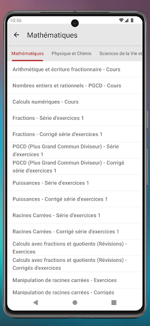 3ème Collège Cours & Exercices Screenshot 2