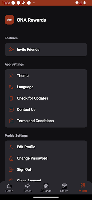 ONA Rewards Screenshot 3