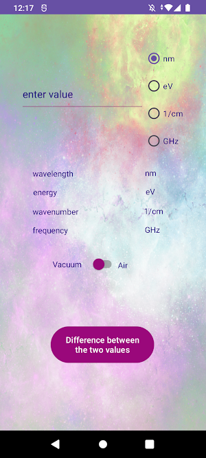 SpectroCalc Screenshot 0