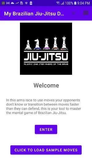 Brazilian Jiu-Jitsu Dictionary Screenshot 0