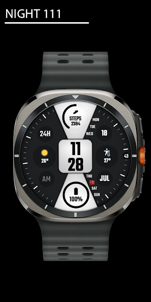 Night 111 - watch face Screenshot 0