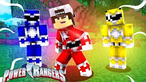 Power Ranger Skin Mod For MCPE Screenshot 1