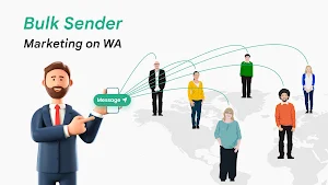 Bulk Sender - Marketing on WA Screenshot 0