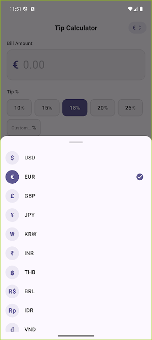 Tip Calculator Split Screenshot 3