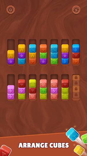 Wood Sorter: Color Match Screenshot 3