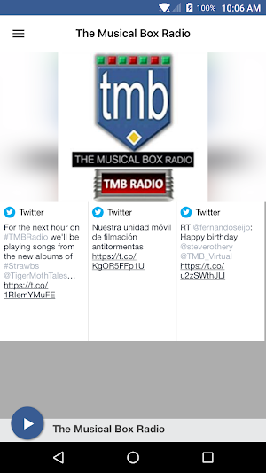 The Musical Box Radio Screenshot 0