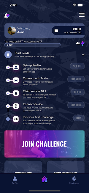 Sense4FIT Screenshot 0
