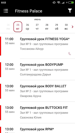 Fitness Palace Screenshot 3