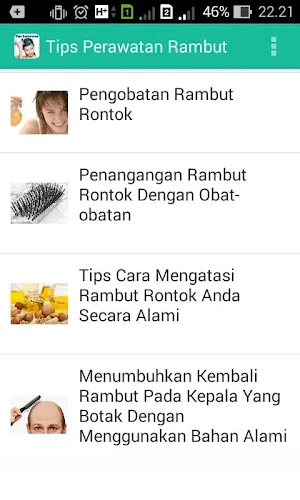 Tips Perawatan Rambut Screenshot 2