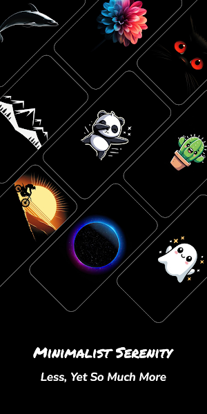 Eclipse Walls Amoled Wallpaper Screenshot 3
