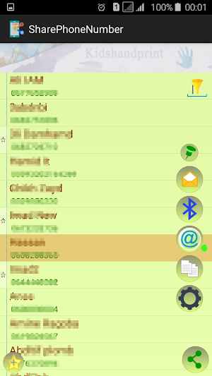 Share Phone Number Screenshot 0