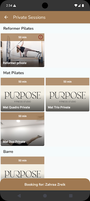 Purpose Fitness Studio Screenshot 3