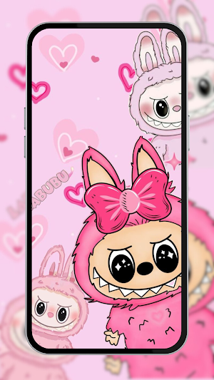 Cute Labubu Wallpaper Screenshot 1