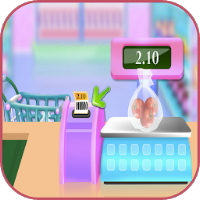 Cleaning and arranging a supermarket game