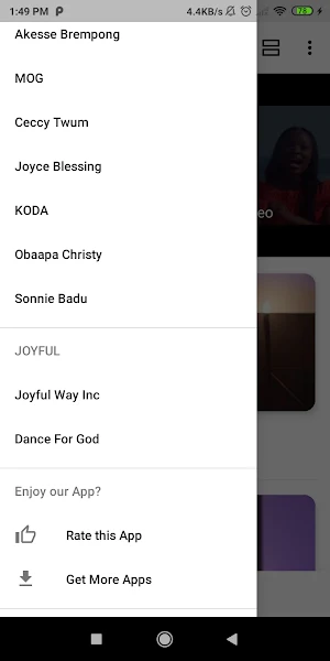 Ghana Worship Songs Screenshot 1