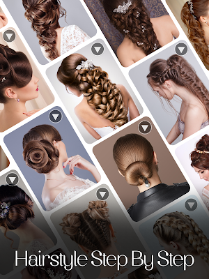 Girls Hairstyle Step By Step Screenshot 3