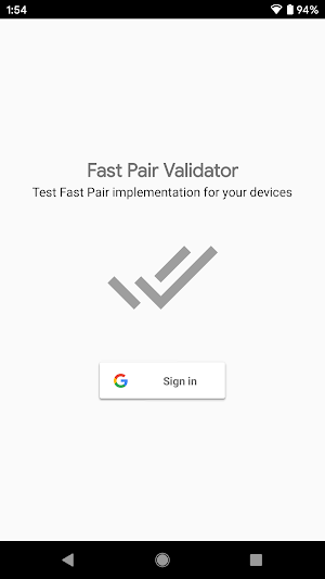 Fast Pair Validator Screenshot 0