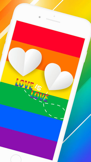 LGBTQ Rainbow Pride Wallpapers Screenshot 1