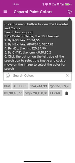 Caparol Paint Colors Screenshot 0