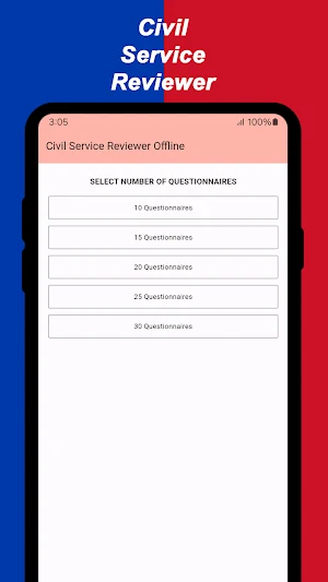 Civil Service Reviewer Offline Screenshot 0