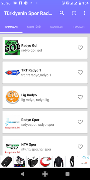 Spor Radyoları Dinle Screenshot 1