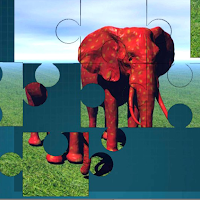 Strawberry Elephant Jigsaw