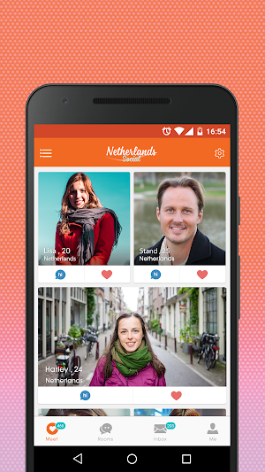 Netherlands Social ❤ Dating, Chatting for Dutch ❤ Screenshot 0