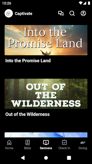 Captivate Community Church App Screenshot 1